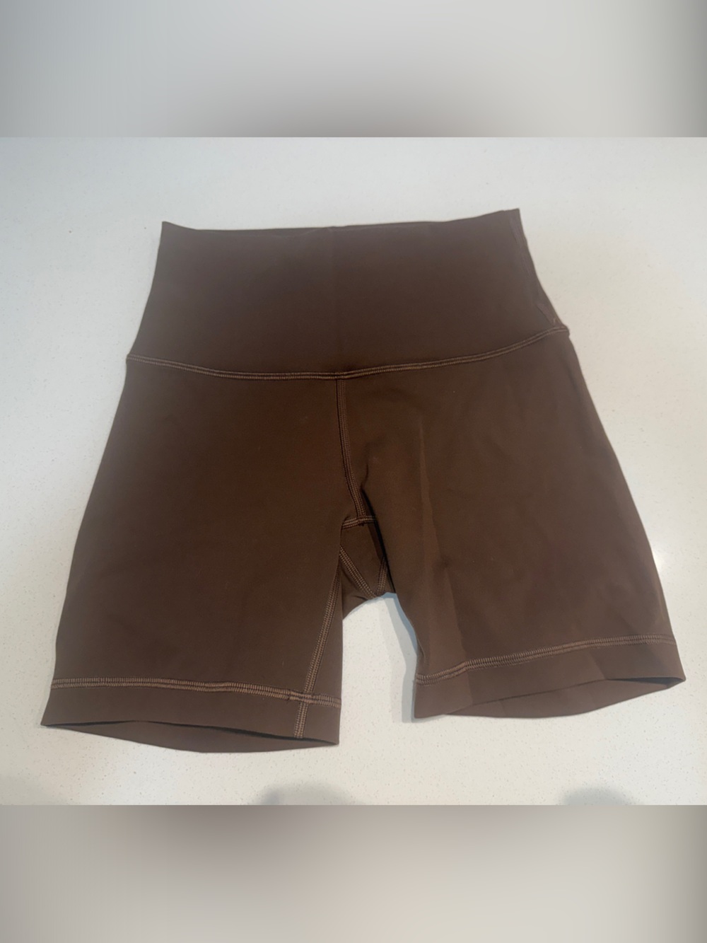 lululemon athletica Brown 6” Align High-Rise Bike Shorts